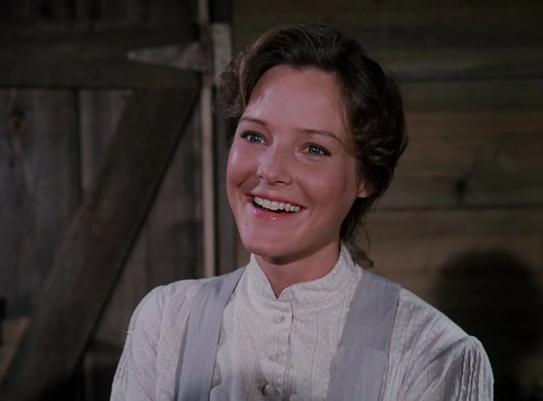 Pamela Roylance as Sara Reed Carter from Little House on the Prairie