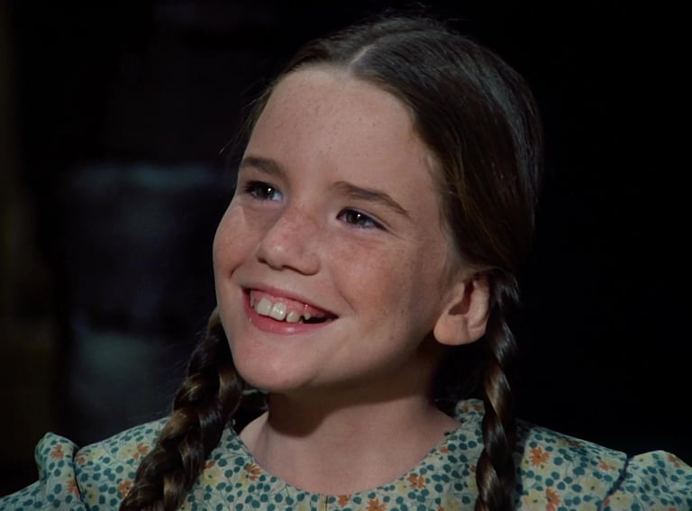 Melissa Gilbert as Laura Ingalls from Little House on the Prairie