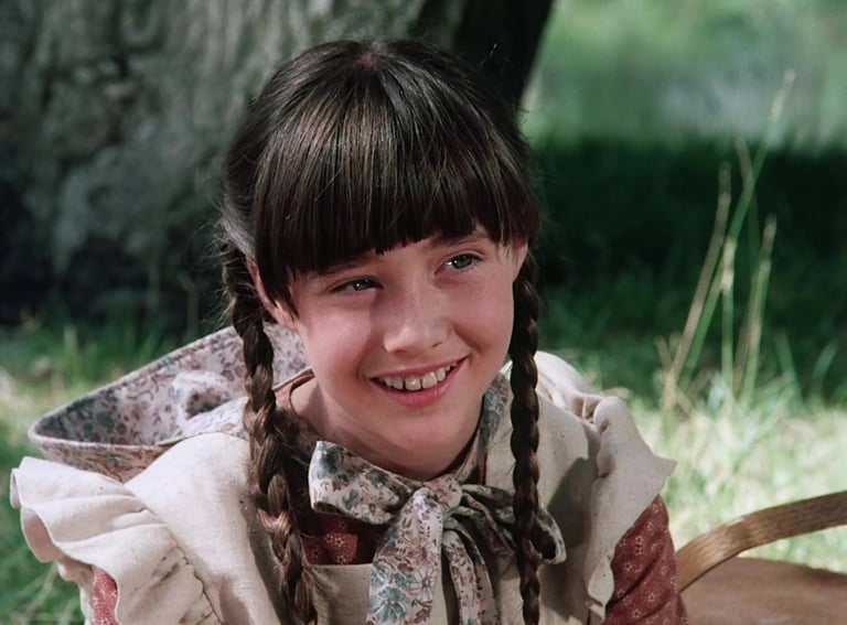 Shannen Doherty as Jenny Wilder from Little House on the Prairie