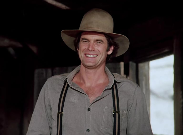 Stan Ivar as John Carter in Little House on the Prairie
