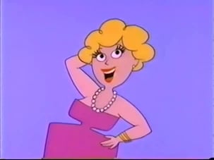 Norma Macmillan as the voice of Gabby Lament in The Inquisit Visit