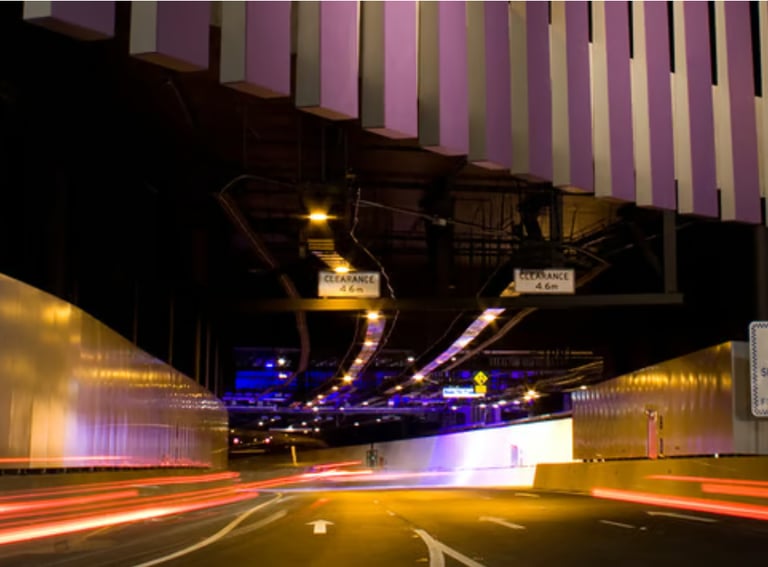 Entry to Airport Link Tunnel, Brisbane
