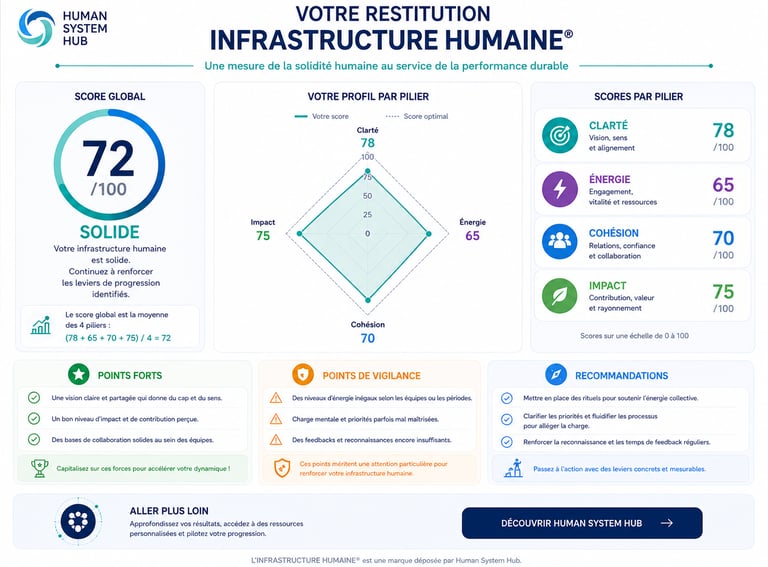 human system hub_Index de mesure d'organisation humaine