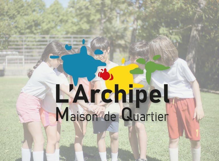 Supports de communication - Programme vacances- L'archipel - Angers - Amy Atelier Graphique