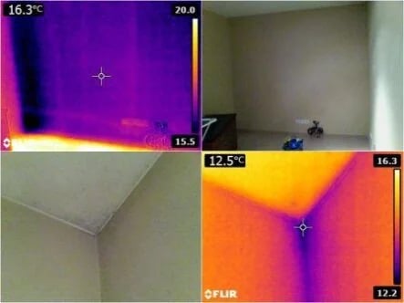 Termovizija, termoviziniai tyrimai, termovizines nuotraukos, termovizija