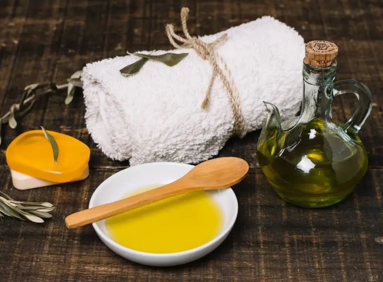 Shampoing à l'huile d'olive et miel 