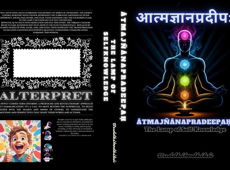 a cover of Atmanjanapradeepah book authored by Buddhibodhika