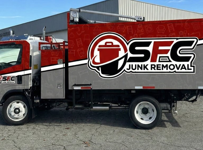 SFC Junk Removal: Heavy furniture hauling in 94110, 94941 & 94538.