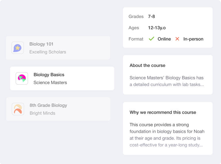 SmartPath course marketplace product mockup
