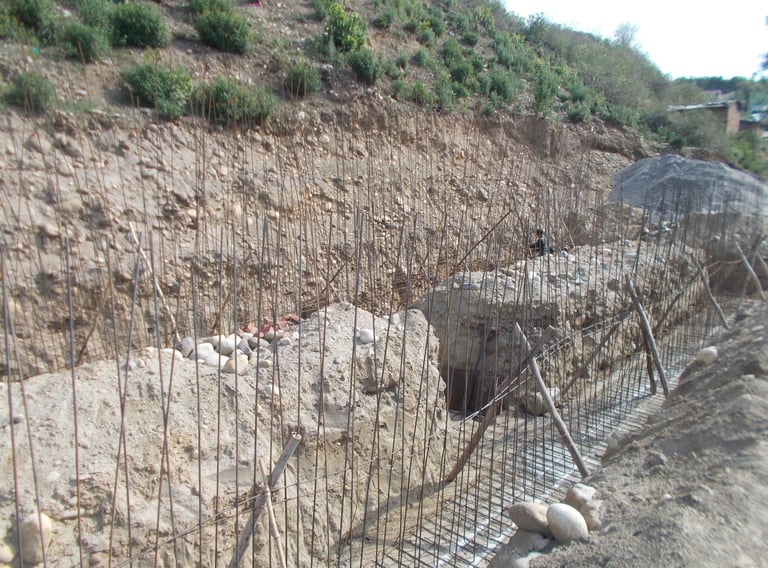 Construction in Mountain Region