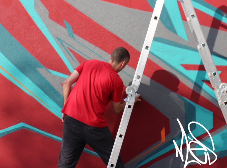 Mes Ink, graffiti letters, barcelona