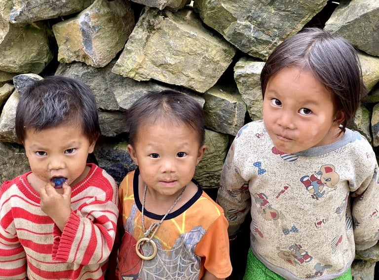 North Vietnam children