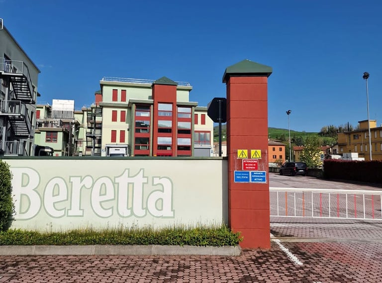 entrance to beretta company