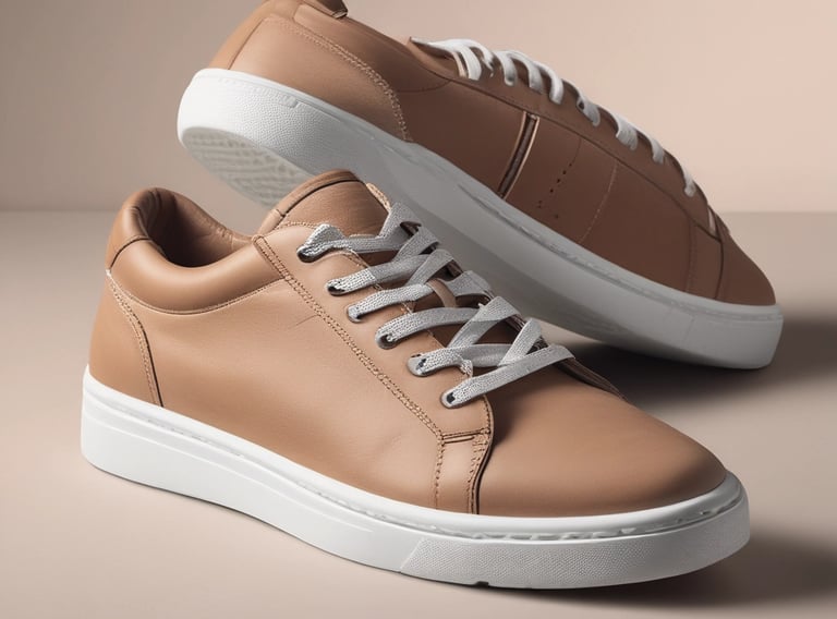 Cleaning kit with brushes and cloths designed for premium watches on a wooden surface