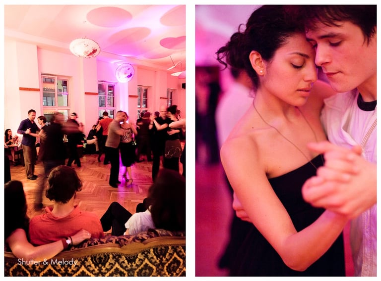 Attendees of the Berlin tango festival in 2010.