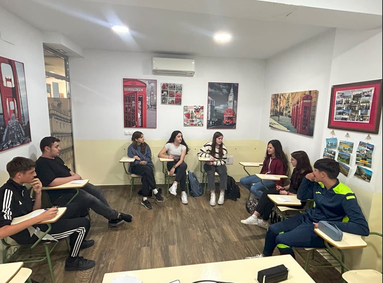 Clases de inglés en academia de inglés bath en Priego de Córdoba