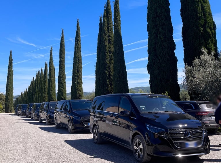 private van, ncc, wedding, events, tuscany