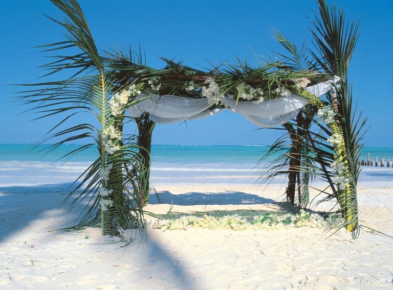 The palms Zanzibar - Wedding area (courtesy of Expedia)
