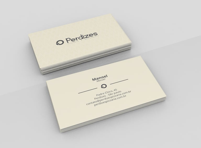Projeto Perdizes Pizzaria – Projeto de Identidade Visual feito pelo Estúdio Criativo Voluca