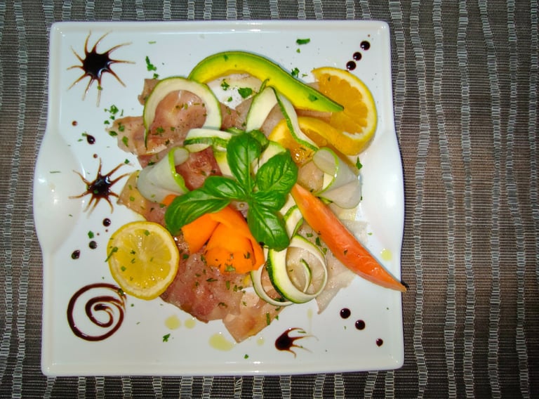 migliore ristorante carpaccio isola di Maio