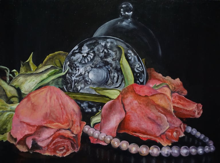 Silver & Pearls