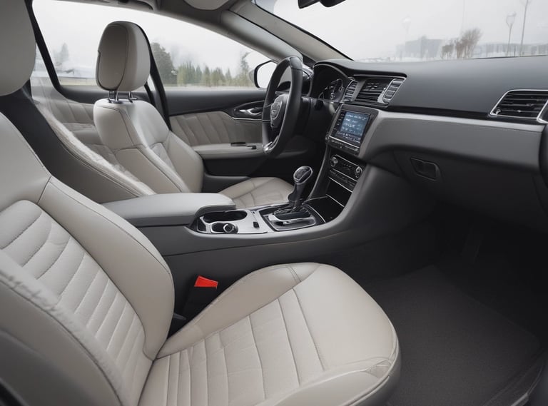 a car interior
