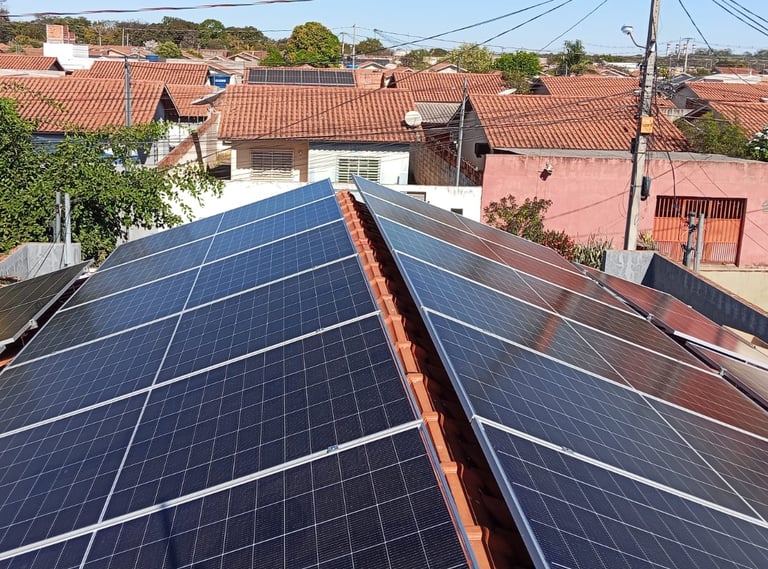 Usina solar em Cuiaba