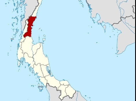Situation de la province de Chumphon