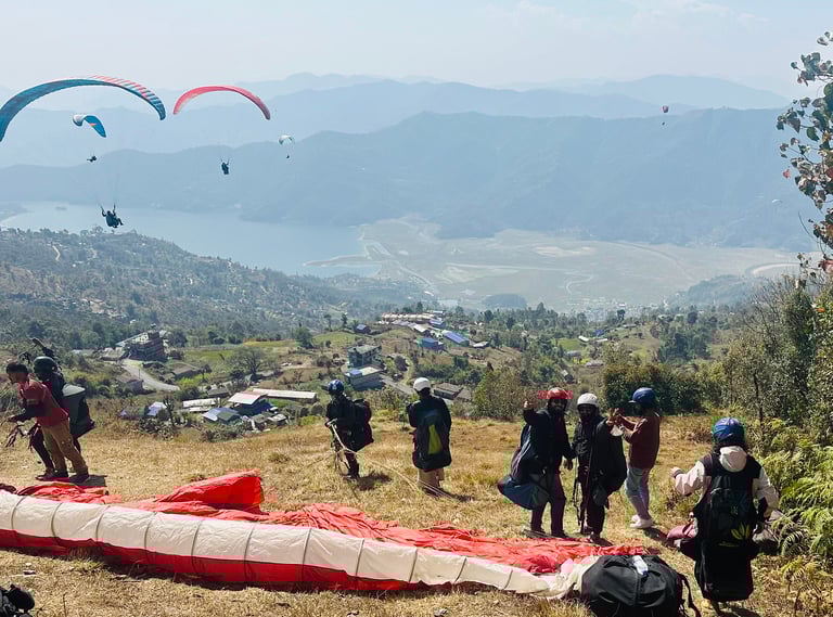 Take-off site