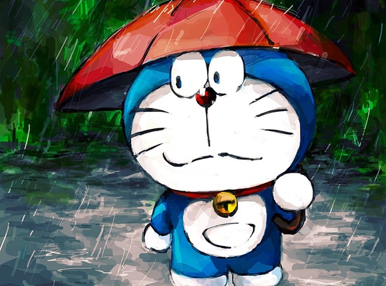 Doraemon, the robotic cat from the future