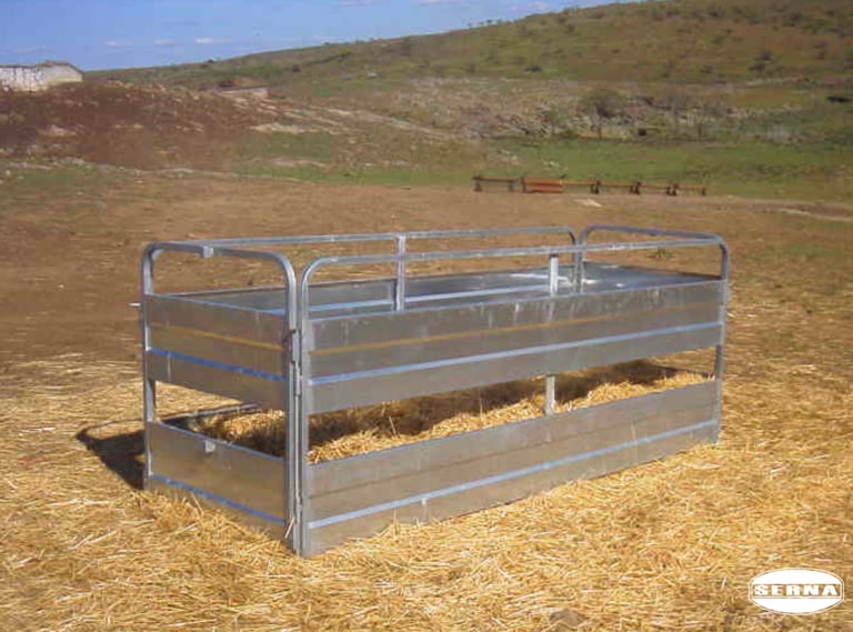 SERNA Comedero rectangular LÍDER EN DISTRIBUCIÓN MATERIAL GANADERÍA Y CERCADOS, OVINO PRODUCTOS