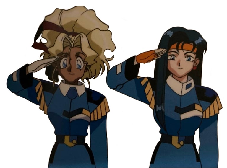 Tenchi Muyo! Mihi and Kiho Attention!