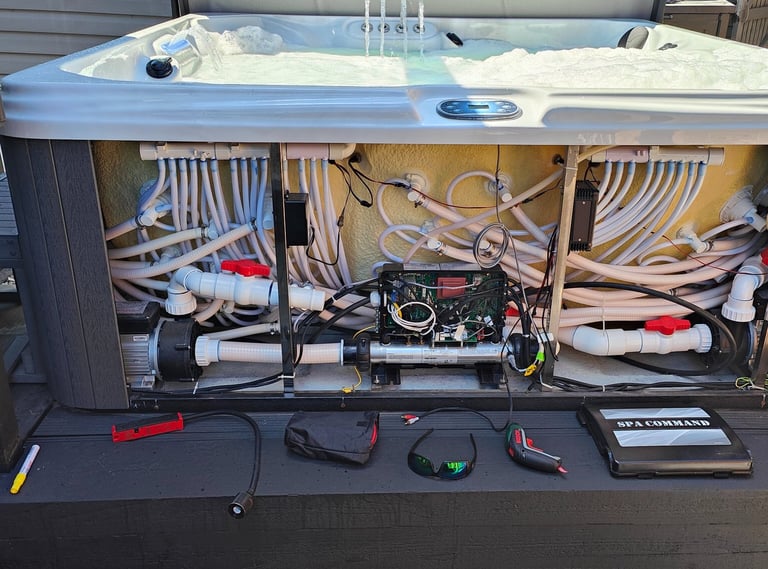 Hot Tub Fault Finding & Repairs