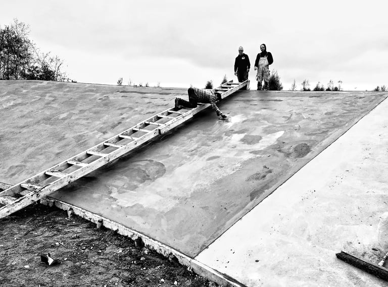 concrete finishing 