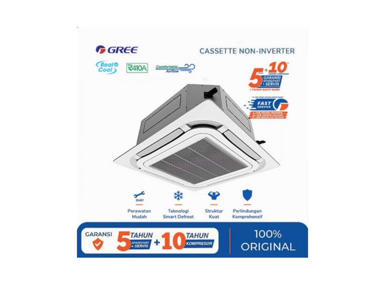 AC Cassette GREE , AC Cassette GREE Palembang