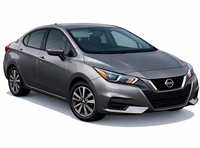 2021 Nissan Versa weekly and monthly rental car for gig drivers in Tucson Arizona