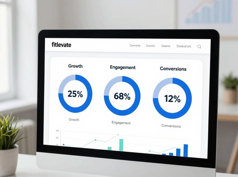 Man meditating on yoga mat recording with phone.