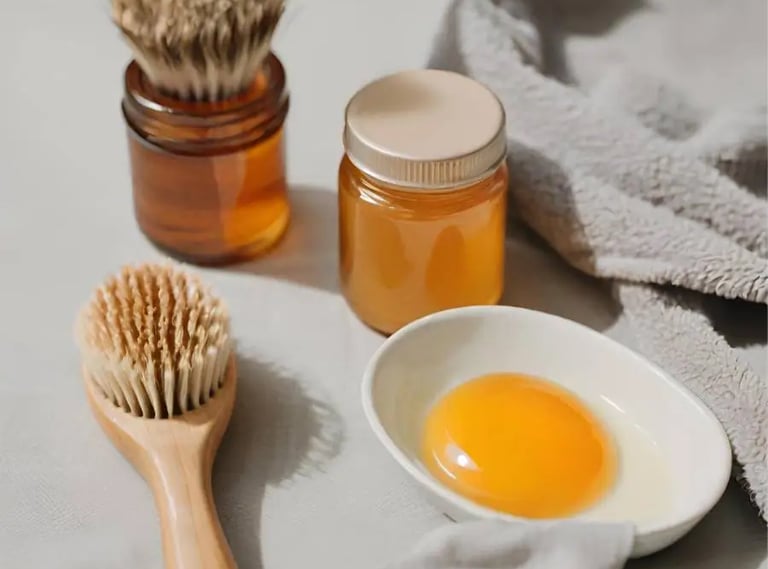 Shampoing aux œufs 