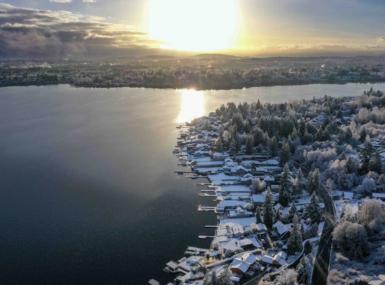 Drone real estate photography in Lake Stevens Snohomish County