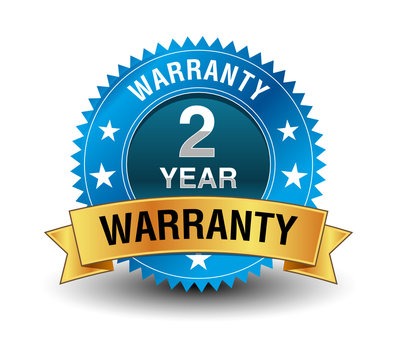 2 years warranty
