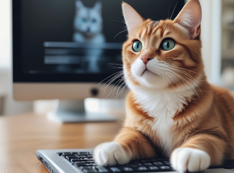 Gato comportamiento normal