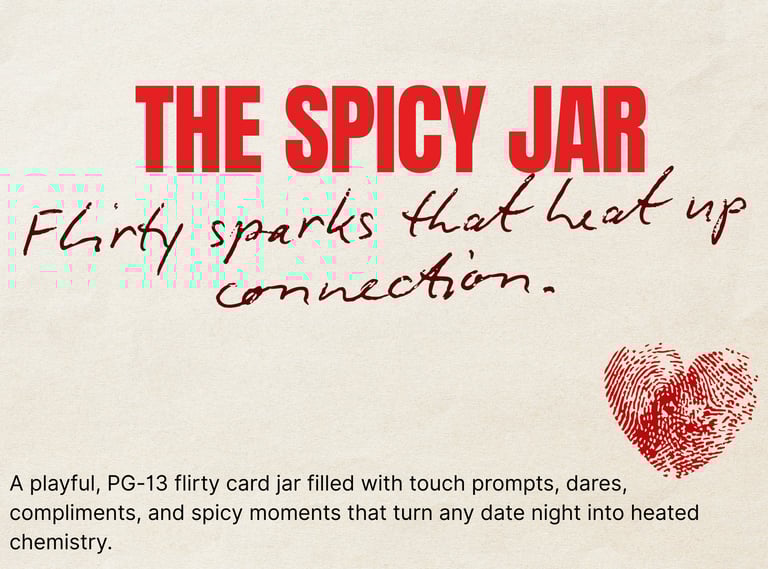 The Spicy Jar Printable Couple Game