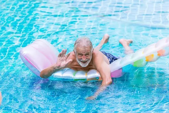 Thai Retirement Swimming Pool