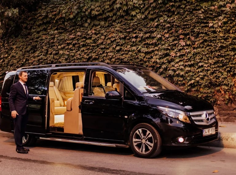 Gaziantep VIP transfer Mercedes Vito araç kiralama