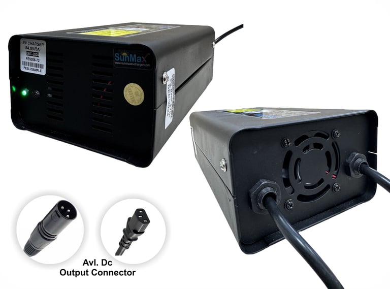 Sunmax high-quality electric bike (e-bike) charger