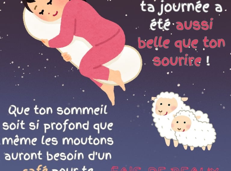 image drole bonne nuit femme