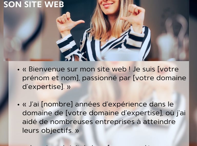 présentation personnelle exemple de texte de présentation de soi