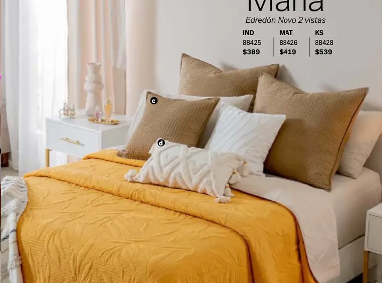 Edredón dos vistas modelo Novo Marla de la marca Vianney