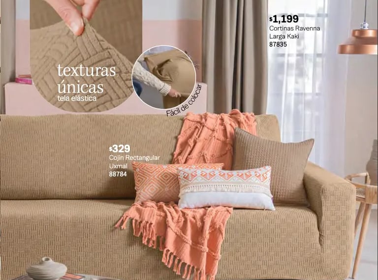 Funda de sillon modelo Niza Kaki de la marca Vianney