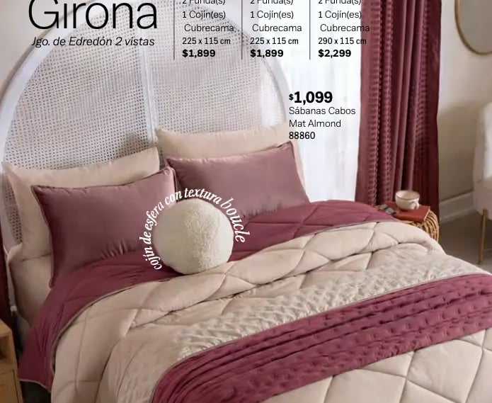 Edredón dos vistas modelo Girona de la marca Vianney